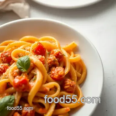 Creamy Tomato Penne: My Family's Favorite Pasta Recipes! Recipe Card