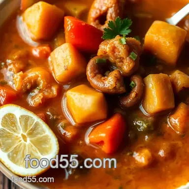 Best Seafood Gumbo Recipe: A Taste of Louisiana! Recipe Card