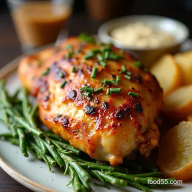 Easy Juicy Air Fryer Herbed Buttermilk Roast My Weeknight GoTo Recipe Card