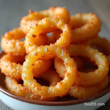Properly Crispy Baked Onion Rings A Lighter Take