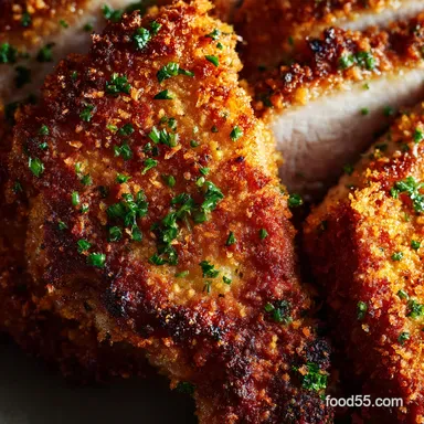 Crispy Breaded Air Fryer Pork Chops The Ultimate Panko Crunch Recipe Card