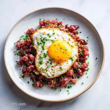 Corned Beef Hash Recipe for 4 Servings