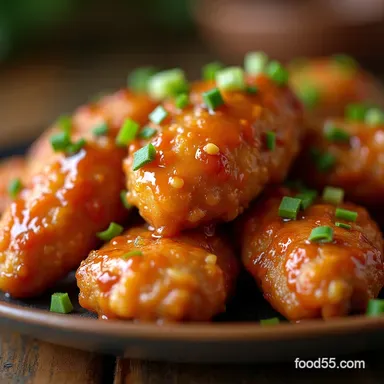 Properly Crispy Glazed Orange Chicken Better Than Takeaway Recipe Card