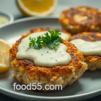 Delicious Imitation Crab Recipes: Crispy Crab Cakes with Lemon Dill Sauce