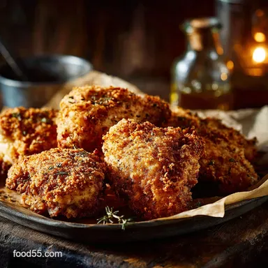Oven Baked Fried Chicken: Ultimate Crispy Cheat Recipe Recipe Card