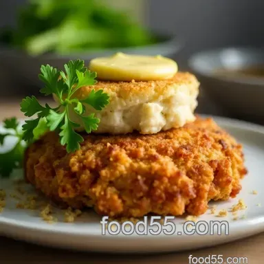 My Grandmother's Crispy Peekytoe Crab Cakes: 5 Tips for Perfection Recipe Card