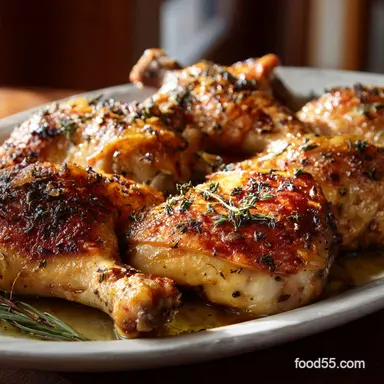 Roasted Chicken Leg Quarters Easy Recipe for UltraCrispy Skin