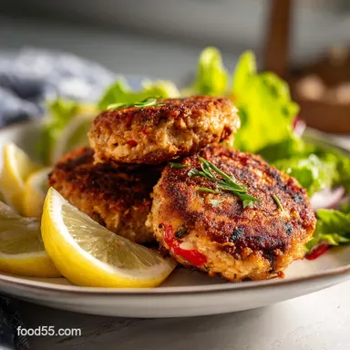Southern Salmon Patties in 25 Minutes: A Crispy Cornmeal Classic Recipe Card