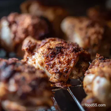 How to Make Chicken Thighs Crispy Easy Oven Recipe Recipe Card