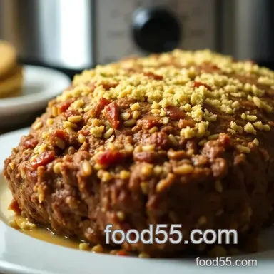 Easy & Juicy Crock-Pot Meatloaf: My Go-To Comfort Food Recipe Recipe Card