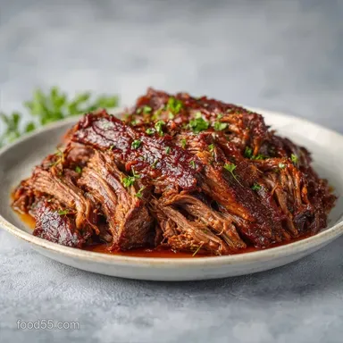 Crockpot Barbecue Beef Brisket for 6