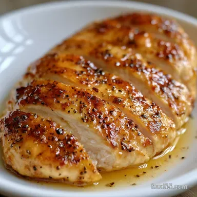 Crockpot Chicken Breast for 6 Servings Recipe Card