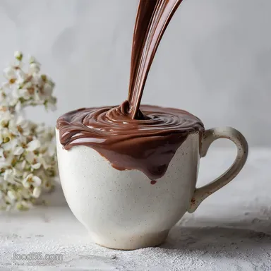 Crockpot Hot Chocolate with Condensed Milk Recipe Card