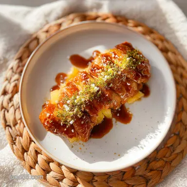 Crockpot Pineapple BBQ Chicken for 6-8 Servings Recipe Card