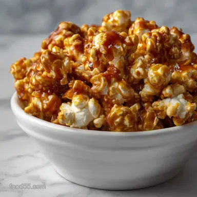 Christmas Caramel Popcorn: The Ultimate Crunchy Recipe Recipe Card