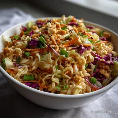 Ramen Noodle Salad: Ultimate Crunchy Asian Slaw Recipe