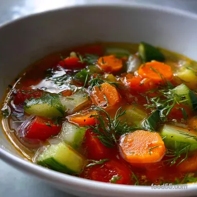 Delicious Quick Healthy Daniel Fast Vegetable Soup Recipe: Smoky & Satisfying