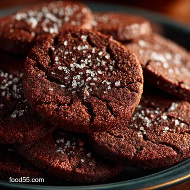 Foolproof Dark Chocolate Sugar Cookies for Decorating Cutout Recipe Recipe Card