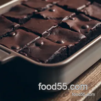 Ultimate Decadent Brownies: My Fudgy Droste Cocoa Powder Recipe Recipe Card