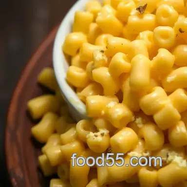 Decadent Gourmet Mac and Cheese: Indulge in Truffle Oil Bliss Recipe Card