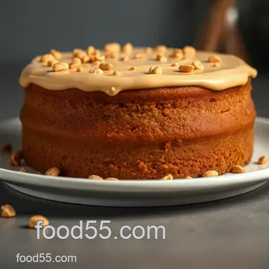 Decadent Peanut Butter Cake Recipe: Moist, Easy & Irresistibly Creamy Recipe Card