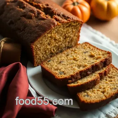 Deliciously Moist Persimmon Bread Recipe: A Family Favorite Recipe Card