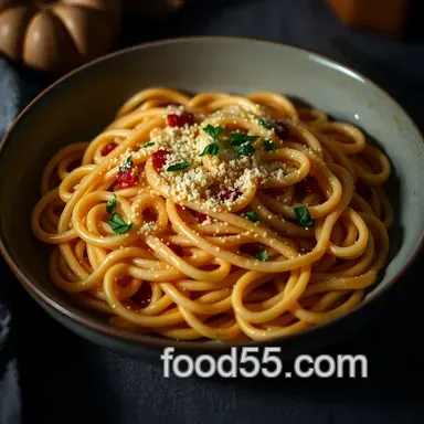 Delightful Tonnarelli Pasta: A Taste of Italy at Home Recipe Card