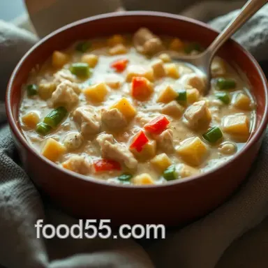 Easiest Ever Bisquick Recipe for Chicken Pot Pie: Cozy Comfort Awaits! Recipe Card