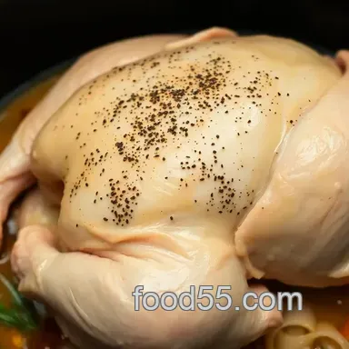 Easiest Ever Whole Chicken in Crock Pot - So Tender!
