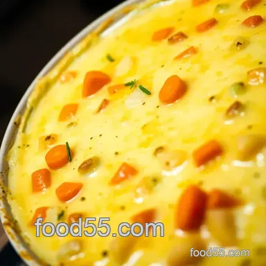 Easy Cheesy Bisquick Chicken Pot Pie: Comfort in a Flash! Recipe Card