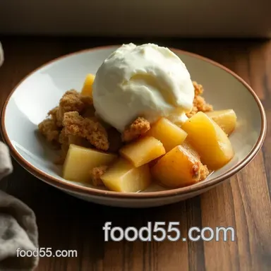 Easy Classic Apple Crisp Recipe: My Family’s Favourite Comfort Dessert Recipe Card
