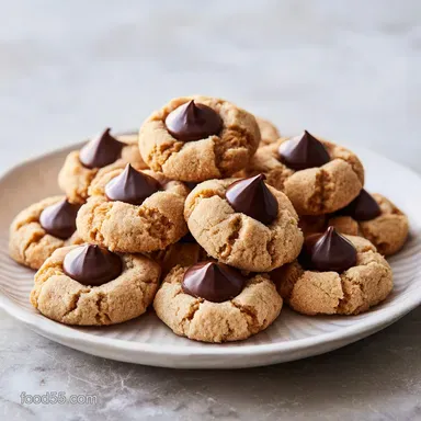 Peanut Butter Blossom Cookies Recipe: The Softest, Chewy Batch Recipe Card