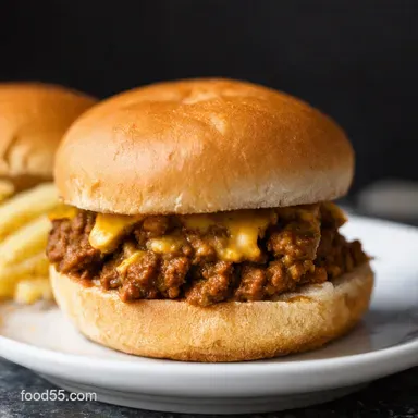 Easy Philly Cheesesteak Sloppy Joes My Weeknight Family Favorite Recipe Card