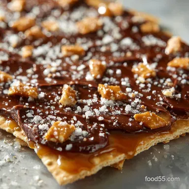 Saltine Cracker Toffee: Easiest No-Fail Cracker Toffee Bark Recipe Recipe Card