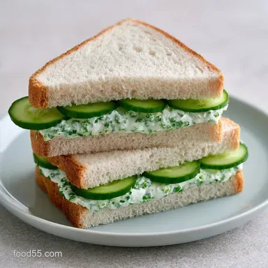 Elegant Afternoon Tea Sandwiches: Crisp