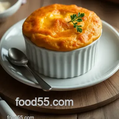 Delightful Carrot Soufflé Recipe: A Light, Fluffy Side Dish Recipe Card
