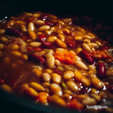 Elevated Bean Casserole Recipe: No Soggy Beans Here! Recipe Card