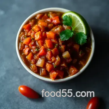 Fiery Arbol Chili Salsa: Spice Up Your Tacos and Dips! Recipe Card