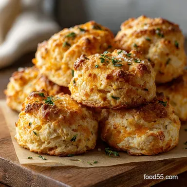 The Perfect Flaky Cheddar Bay Biscuits Recipe Copycat Recipe Card
