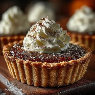 The Best Mini Pumpkin Pies Recipe Buttery Crust Creamy Filling Recipe Card