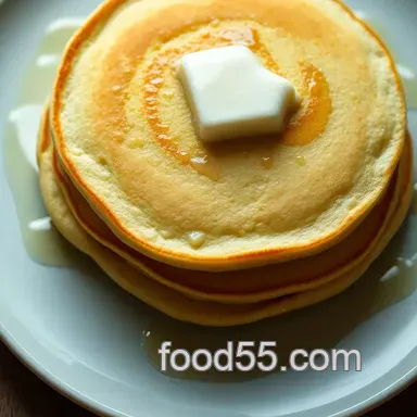 Pancake Recipes: Fluffy Buttermilk - My Sunday Best! Recipe Card