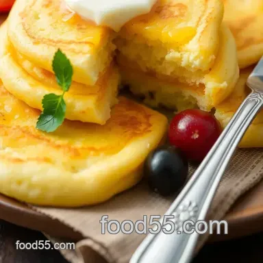 Easy & Delicious Fluffy Yellow Maize Flour Pancakes Delight: A Family Favorite Recipe Card