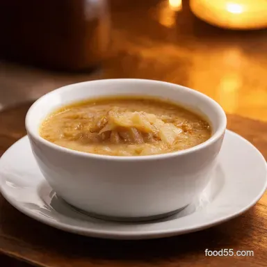 French Onion Soup My Souperb Bistro Classic Recipe Card
