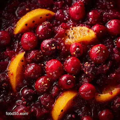 Cranberry Relish: The Zesty, Fresh Orange Recipe (Ready in 35 Mins) Recipe Card