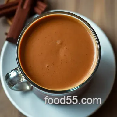 Cozy Up with My Frothy Mocha Cappuccino - Rich & Creamy Delight Recipe Card