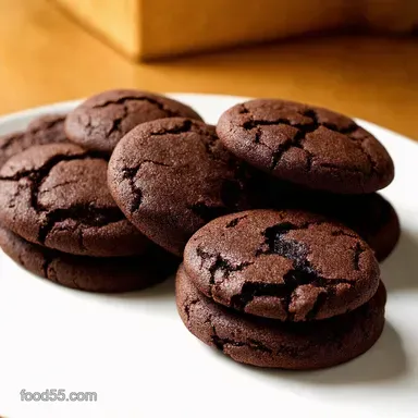 Fudgy Flourless Chocolate Cookies with Crackled Tops My GoTo GlutenFree Recipe Recipe Card