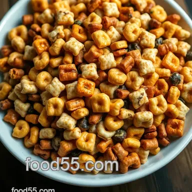 Easy Furikake Chex Mix: A Delicious Japanese Snack Twist Recipe Card