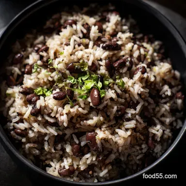 Gallo Pinto Recipe Costa Rican Breakfast of Champions Recipe Card