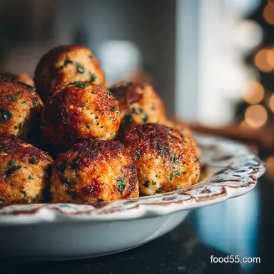 Garlic Meatballs for NYE Crowd in 45 Minutes