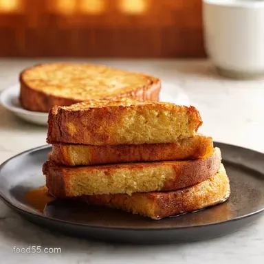 Easy French Toast Recipe Get Your Crumpets Ready Recipe Card